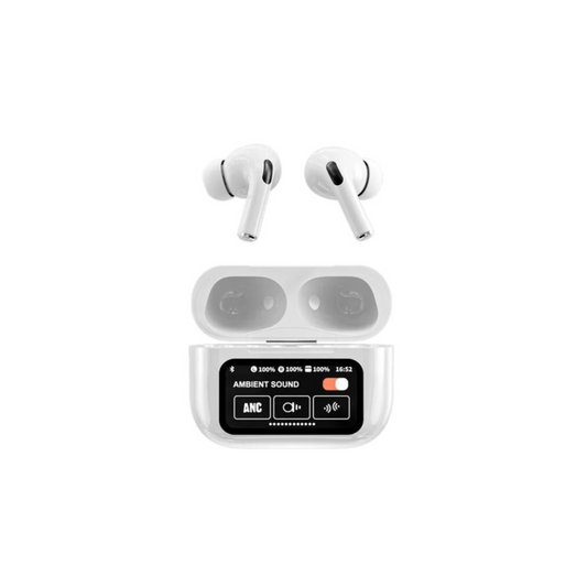 A9 Pro Earbuds Anc/enc Touch Screen Display Noise Reduction